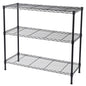 3 Tier Leveling Feet, 350 Pound Weight Capacity Per Shelf Adjustable Shelves