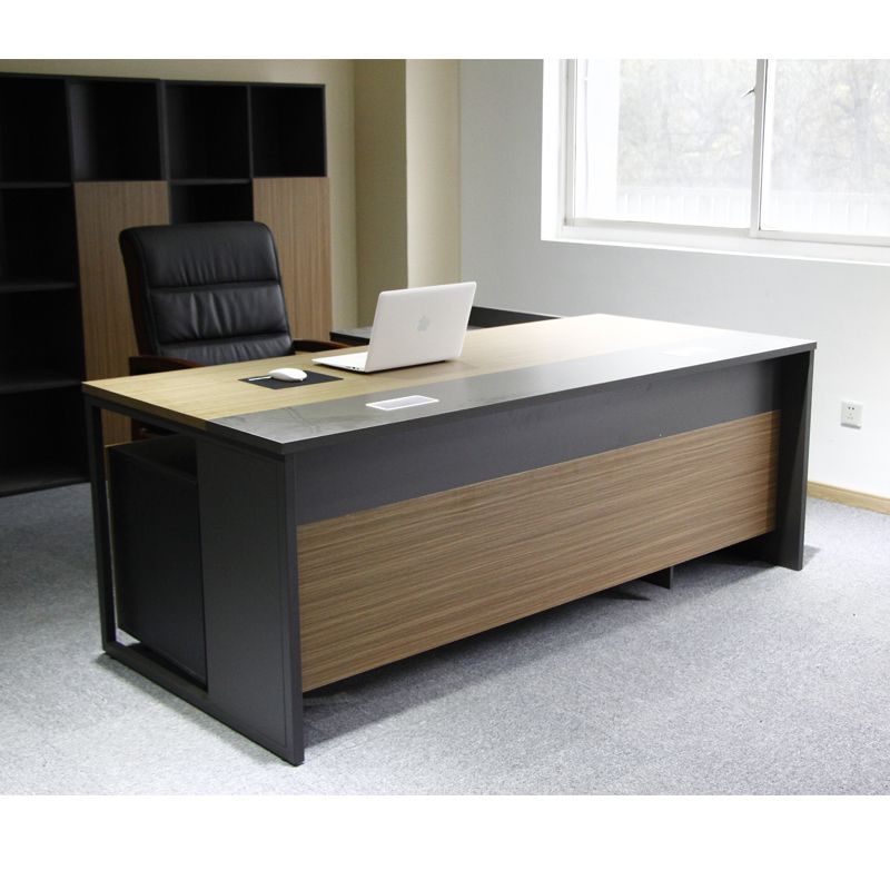 Factory Direct Sale Custom Design Solid Wood Executive Office Desk