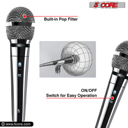 5 CORE Microphone Dynamic Vocal Handheld Mic