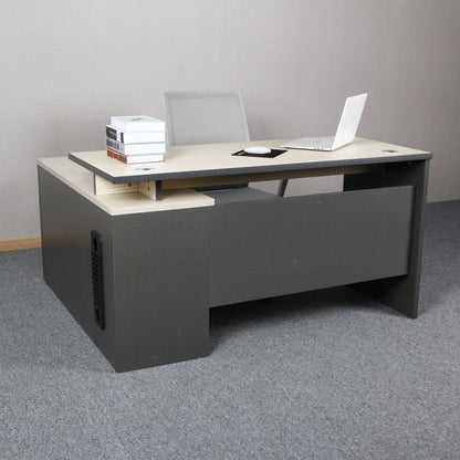 Office Supplier Custom L Shape Modern Computer Desk Office Furniture