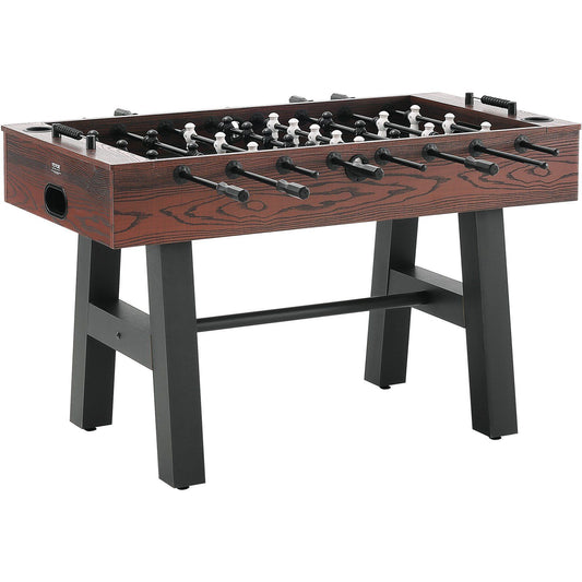 VEVOR Foosball Table, 55 inch Standard Size Foosball Table, Indoor Full Size Foosball Table for Home, Family, and Game Room, Soccer with Foosball Table Set, Includes 4 Balls and 2 Cup Holders