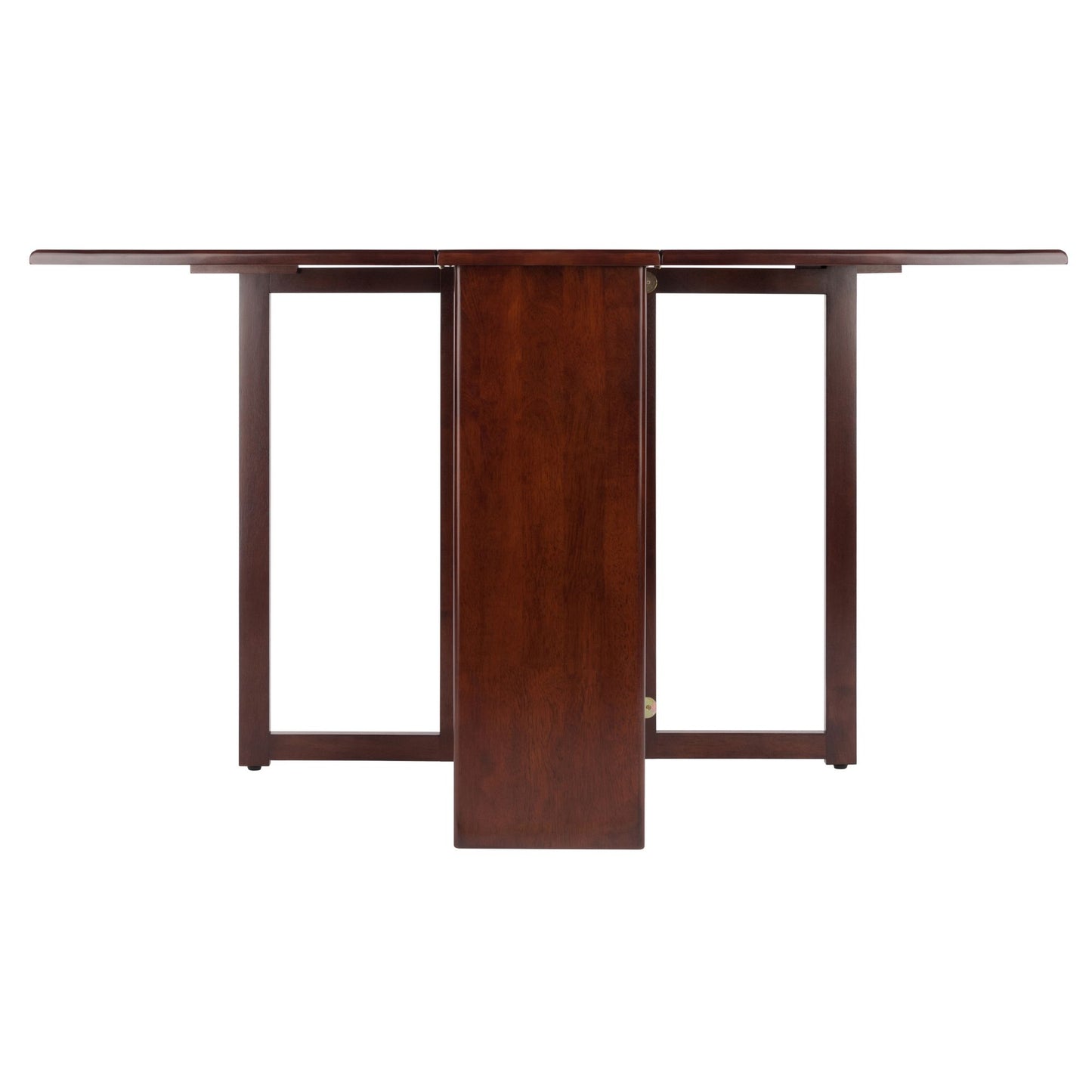 Clara Double Drop Leaf Dining Table; Walnut