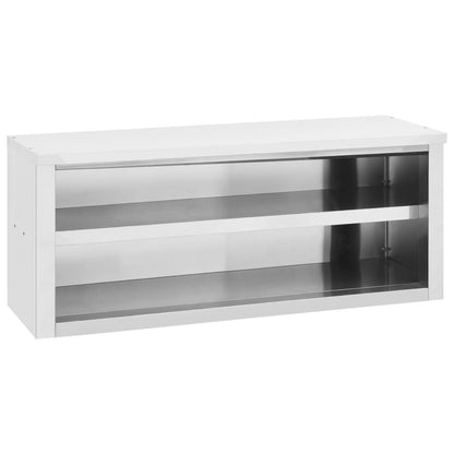 Kitchen Wall Cabinet 47.2"x15.7"x19.7" Stainless Steel