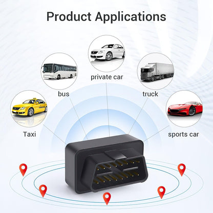 GPS Tracking Device Works w/ Smart Phone Surveillance of Motor Vehicle