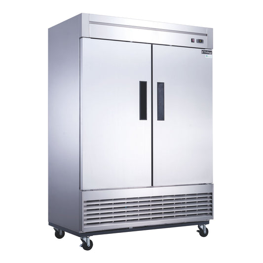 40.7 cu.ft. Commercial Upright Reach-in Refrigerator with 2 doors made by Stainless Steel