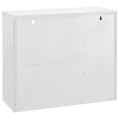 Kitchen Wall Cabinet 35.4"x15.7"x29.5" Stainless Steel