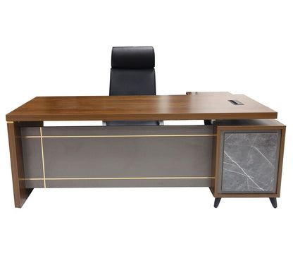 Custom-Made L Shaped Chinese Office Desk