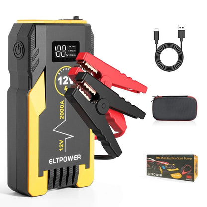 ET05 2000A Car Portable Jump Starter,Yellow