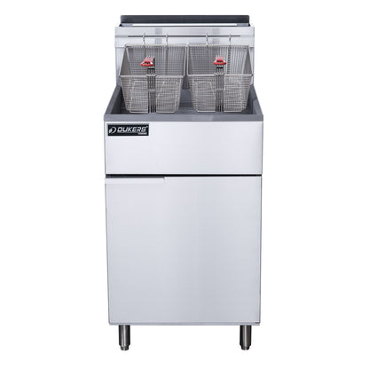 Capacity Natural Gas Commercial Fryer With Four Tube Burner