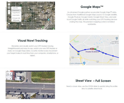 GPS Tracking Device Works w/ Smart Phone Surveillance of Motor Vehicle