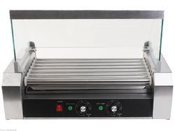 18 Hot Dog 7 Roller Grill Cooker Commercial Machine