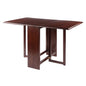 Clara Double Drop Leaf Dining Table; Walnut