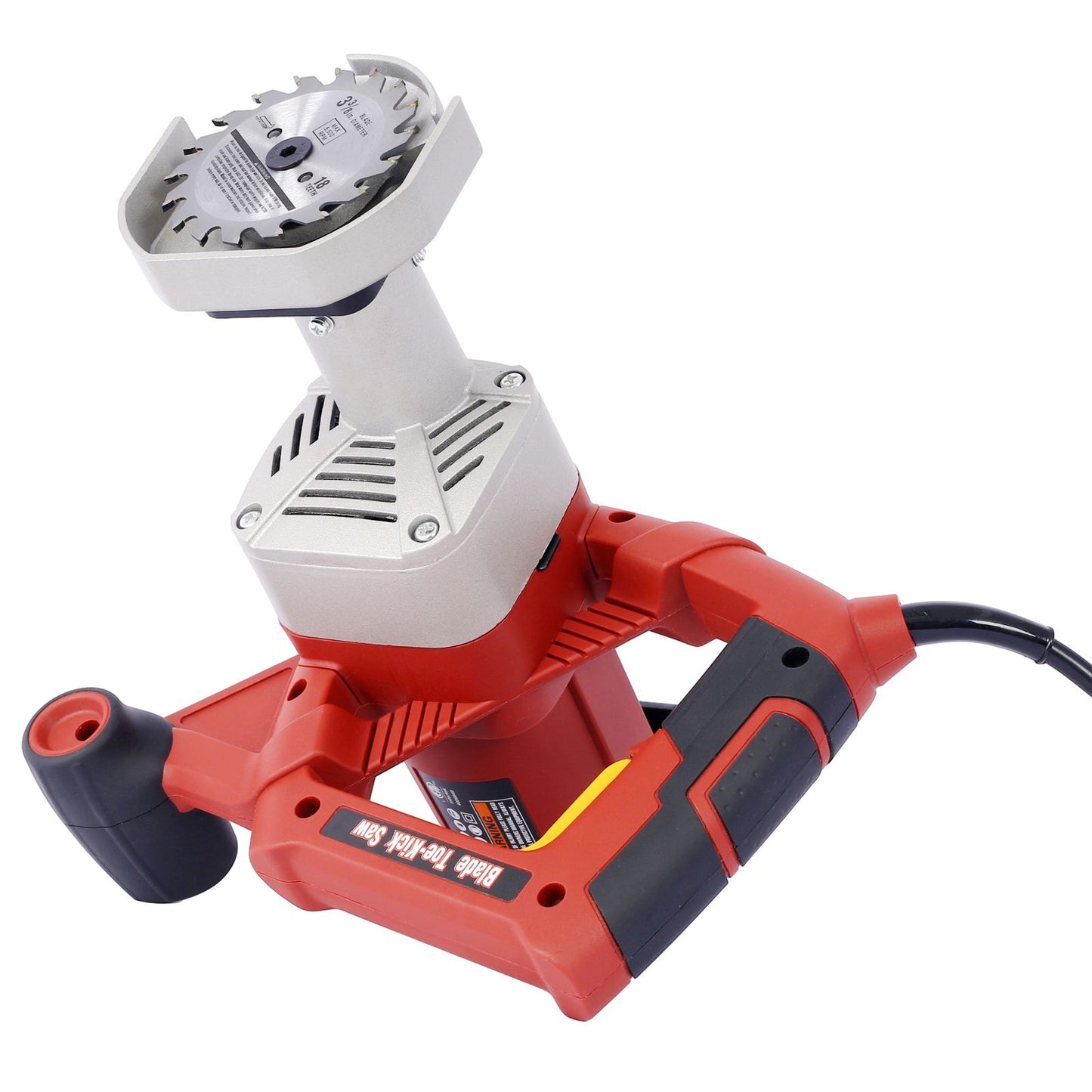 Blade Toe-Kick Saw 3-3/8 in. Blades, Flush Cutting Saw, Special Circular Saw for Removing Subfloor or Tiles, Masonr