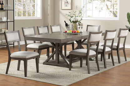 [SET OF 2] Contemporary Solid Wood & Veneer Dining Room Chairs