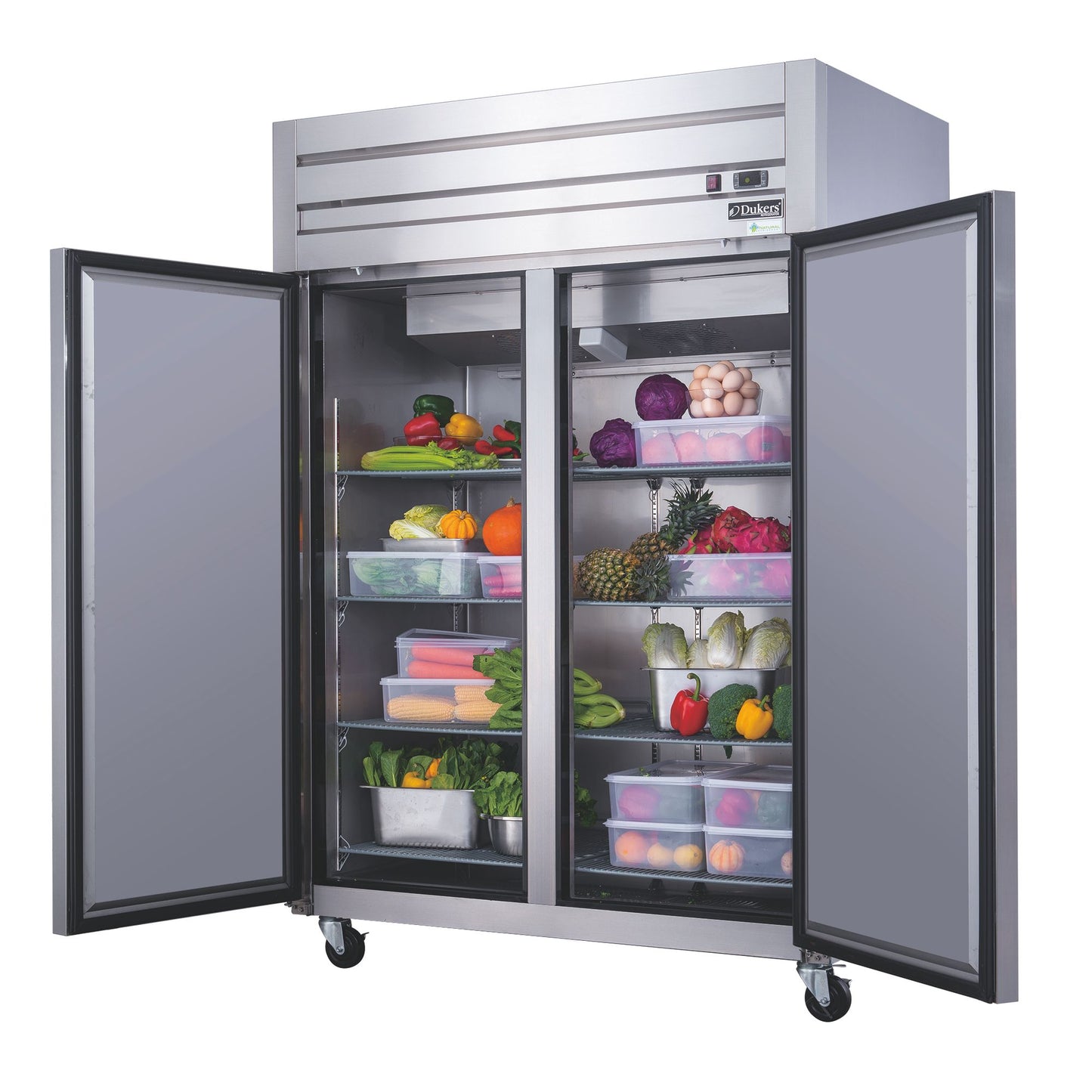 40.7 cu.ft. Commercial Upright Reach-in Refrigerator with 2 doors made by Stainless Steel