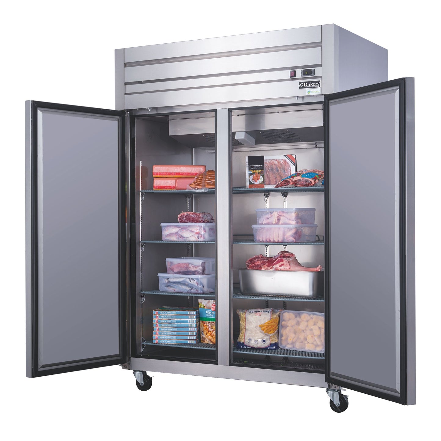 40.7 cu.ft. Commercial Upright Reach-in Refrigerator with 2 doors made by Stainless Steel