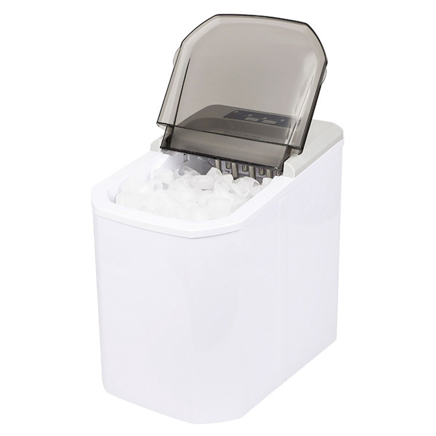 Electric Countertop Ice Maker with Ice Scoop Basket Self-cleaning Max 33LBS/24Hrs Ice Making Machine Bullet Ice Machine for Home Kitchen Office Party Bar RV