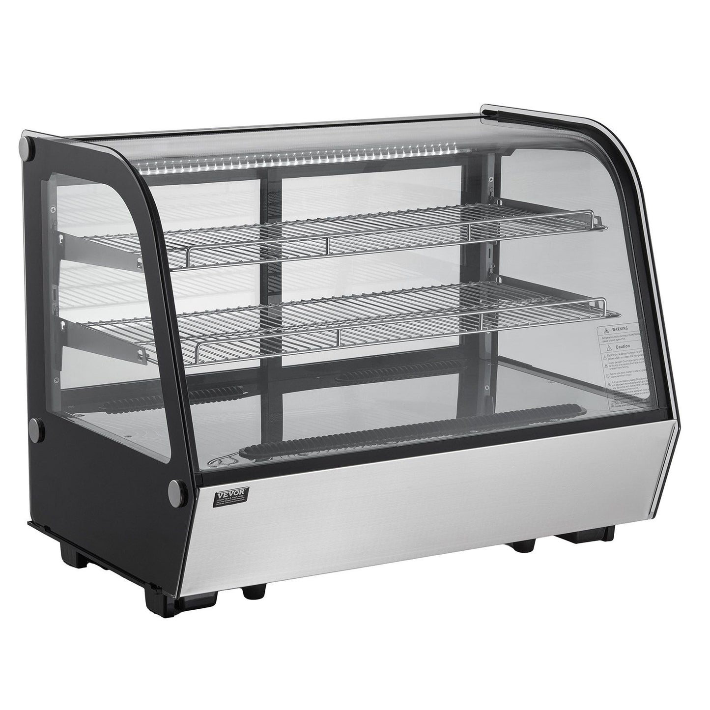 VEVOR Refrigerated Display Case Bakery Display Fridge Case 5 cu ft/146L 2-Tier