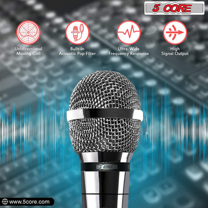 5 CORE Microphone Dynamic Vocal Handheld Mic