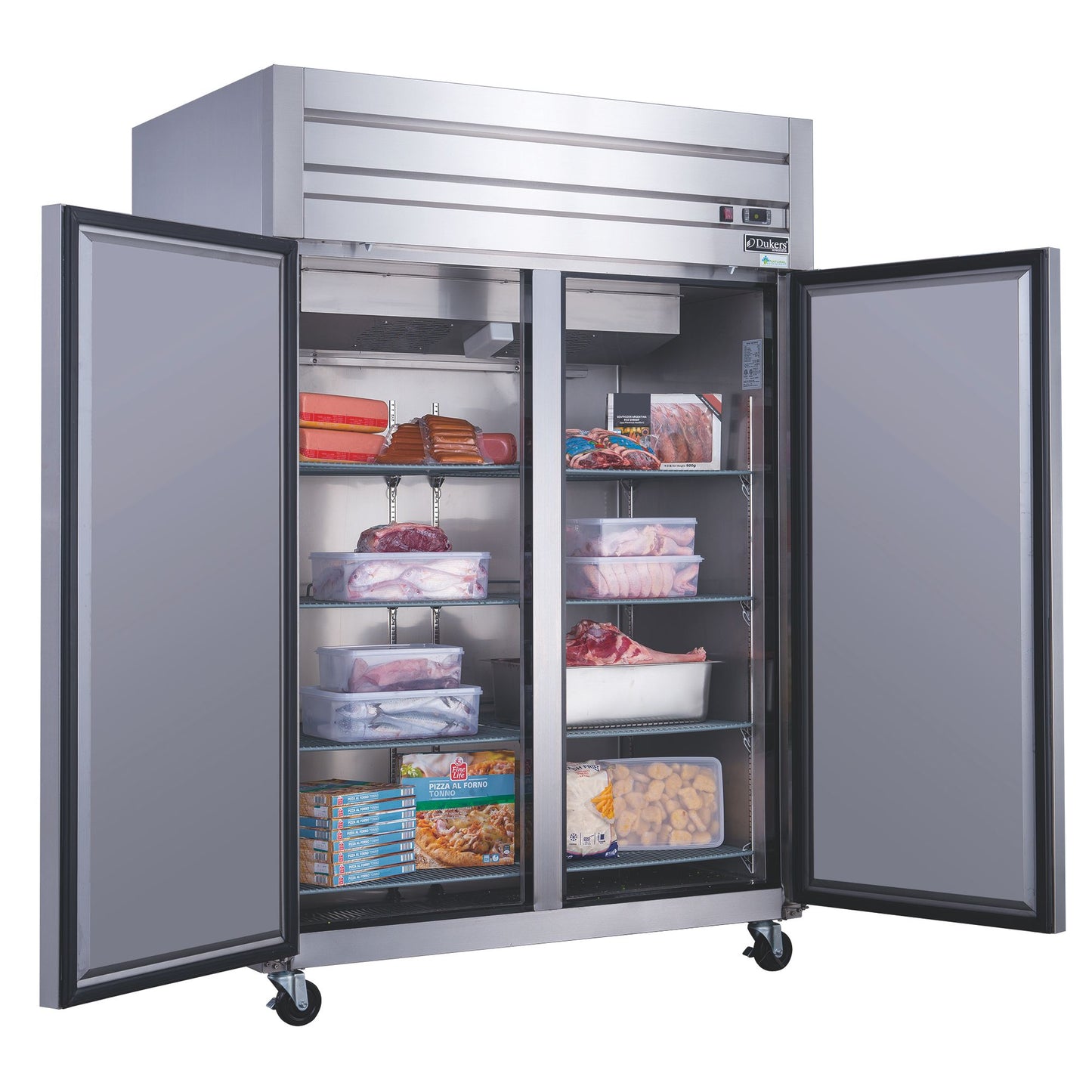 40.7 cu.ft. Commercial Upright Reach-in Refrigerator with 2 doors made by Stainless Steel