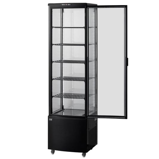 VEVOR Refrigerated Display Case Bakery Display Fridge Case 9.8 cu ft/278L 5-Tier