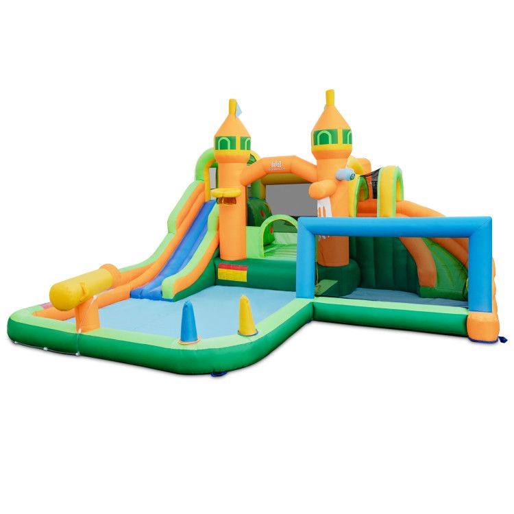 Kids Inflatable Water Slide for Yard Lawn (Without Blower)