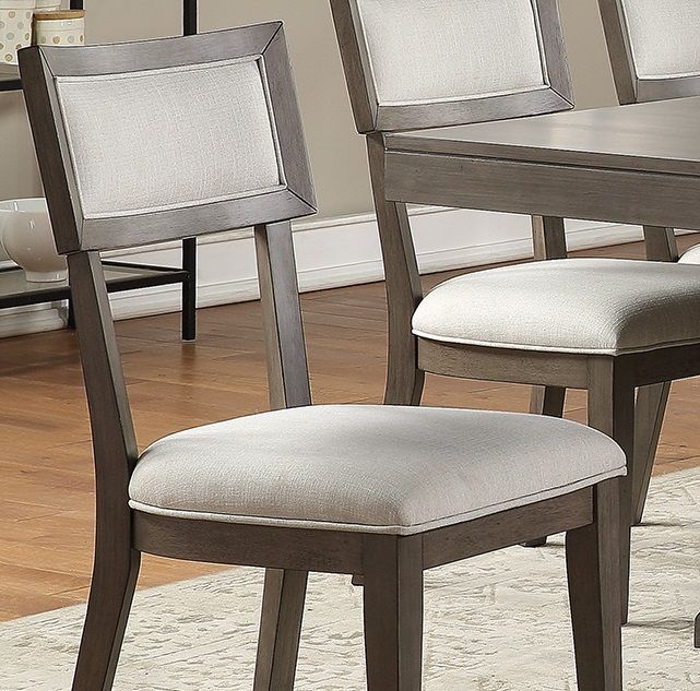 [SET OF 2] Contemporary Solid Wood & Veneer Dining Room Chairs