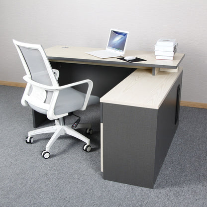 Office Supplier Custom L Shape Modern Computer Desk Office Furniture