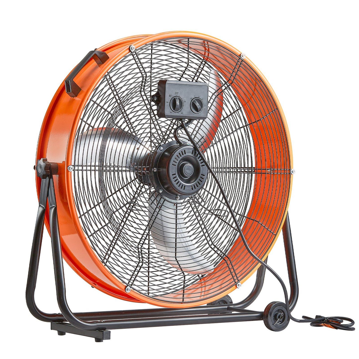 Drum Fan 24 In High Velocity Industrial Infinitely Variable Speed 7935CFM