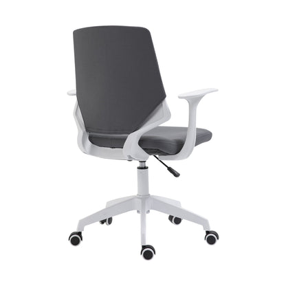 Techni Mobili Height Adjustable Mid Back Office Chair, Grey