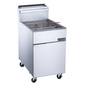 Dukers Commercial Kitchen Fryer With Four Tube Burner